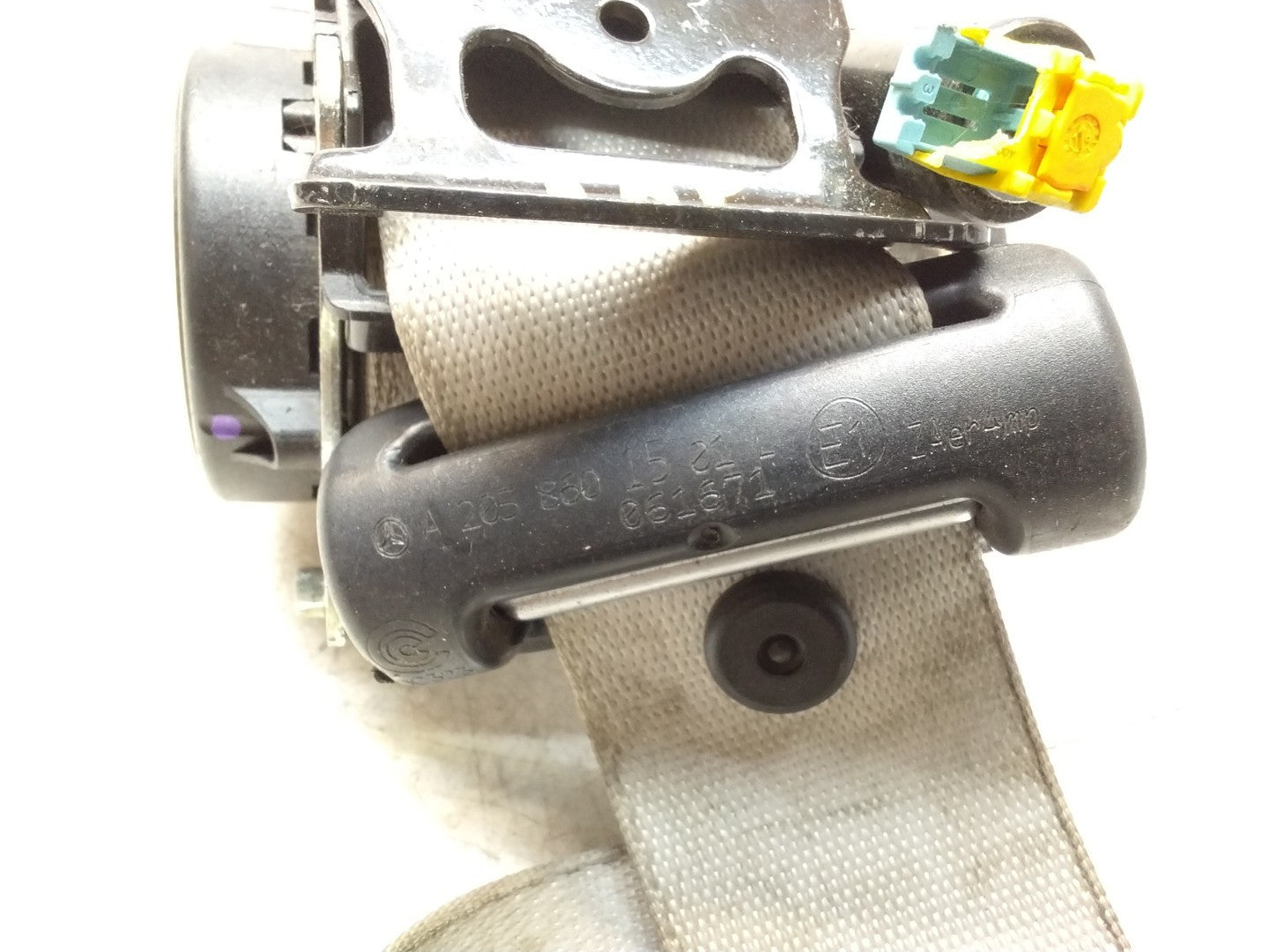 MERCEDES-BENZ C COUPE C205 W205  FRONT LEFT SEATBELT A2058601501 FMS309 NSF 