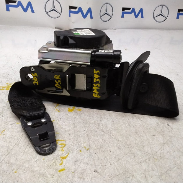 MERCEDES C-CLASS W205 SEAT BELT REAR RIGHT DRIVER SIDE A2058600285 FMS345 OSR