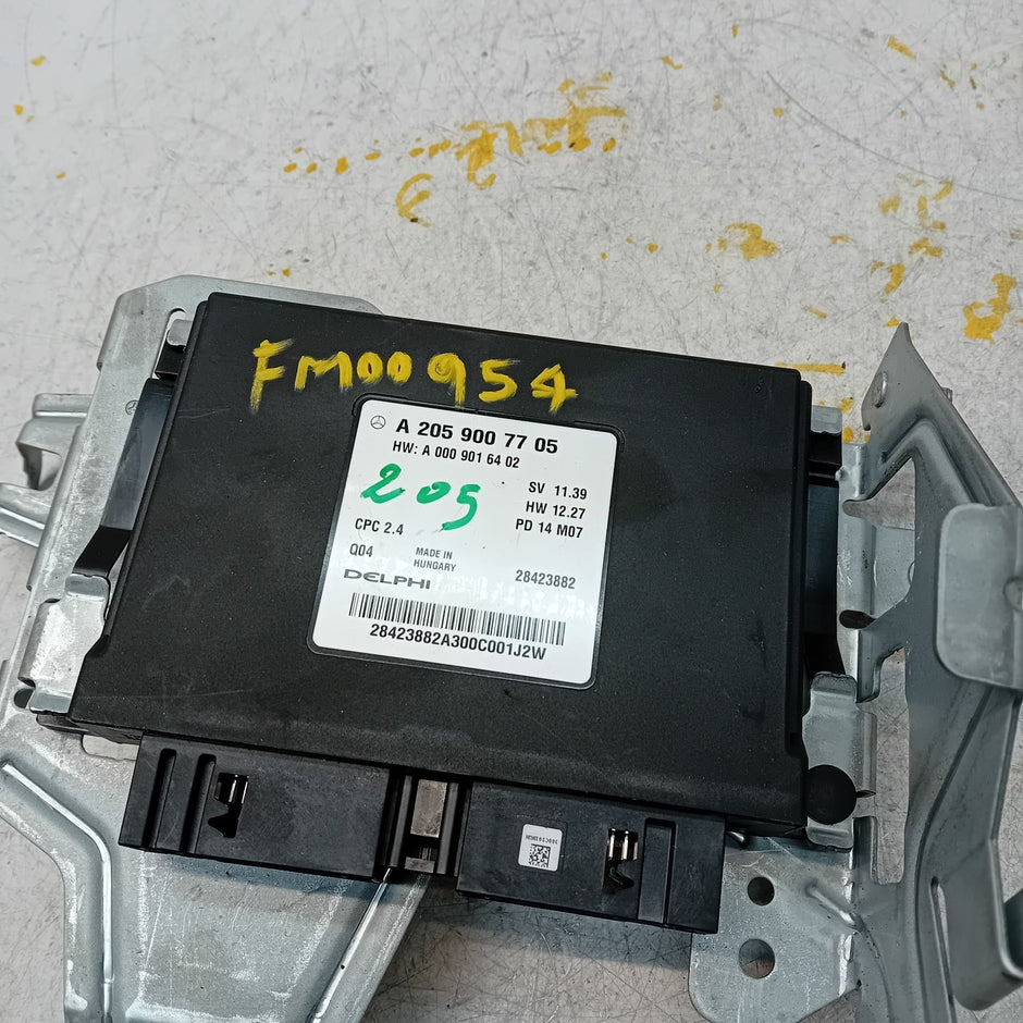 MERCEDES C-CLASS W205 GEARBOX CONTROL UNIT W205 A2059007705 FM00954