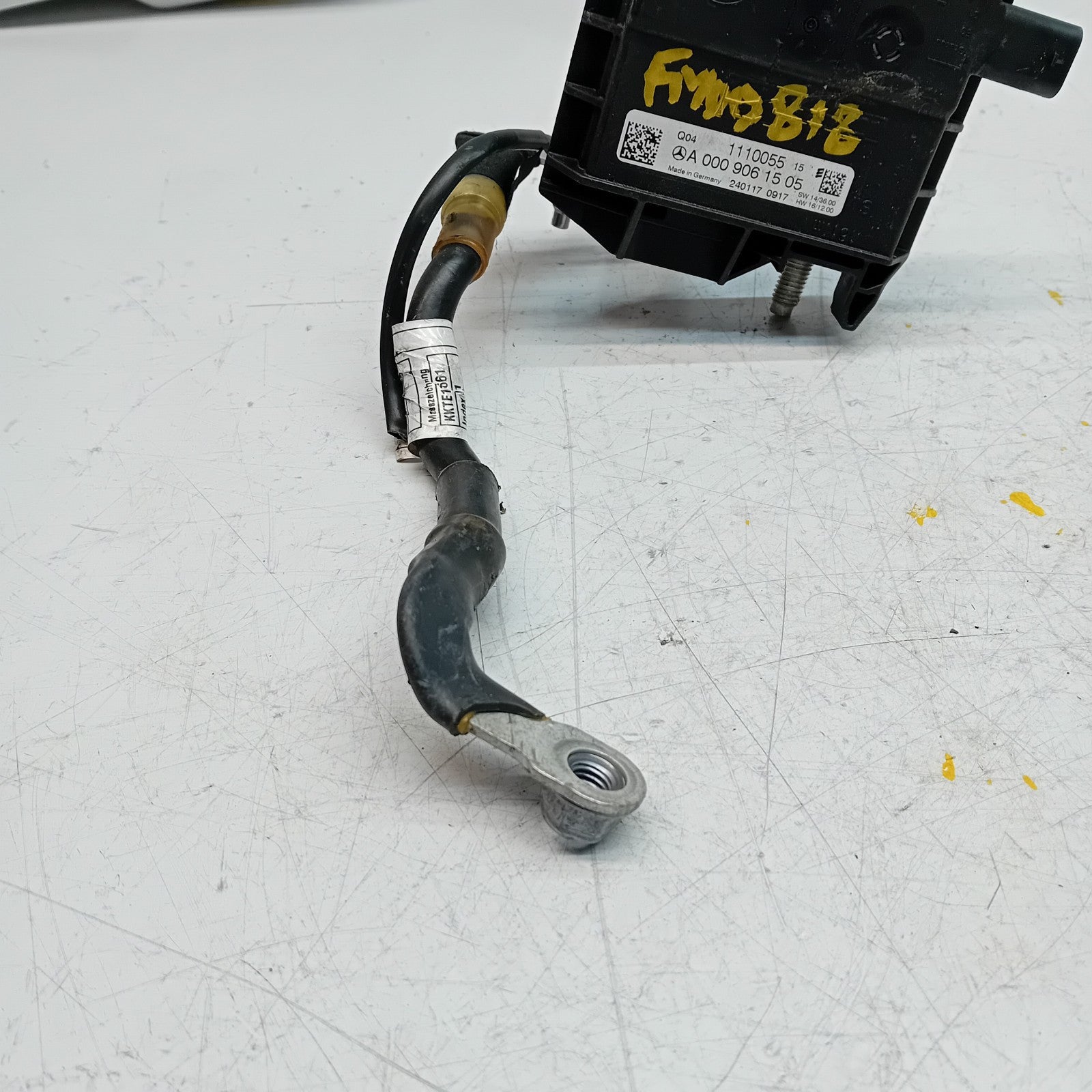 MERCEDES  C E CLASS W205 W213 NEGATIVE BATTERY CLAM TERMINAL A0009061505 FM00818