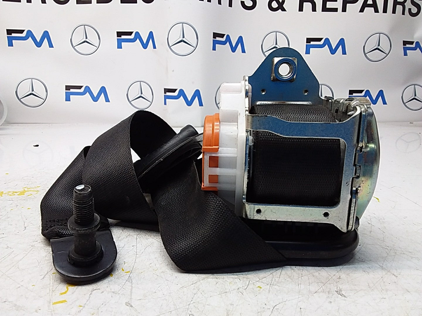 MERCEDES A CLASS  FRONT RIGHT SEAT BELT WITH PRETENSIONER A1778600800 FMS53 OSF