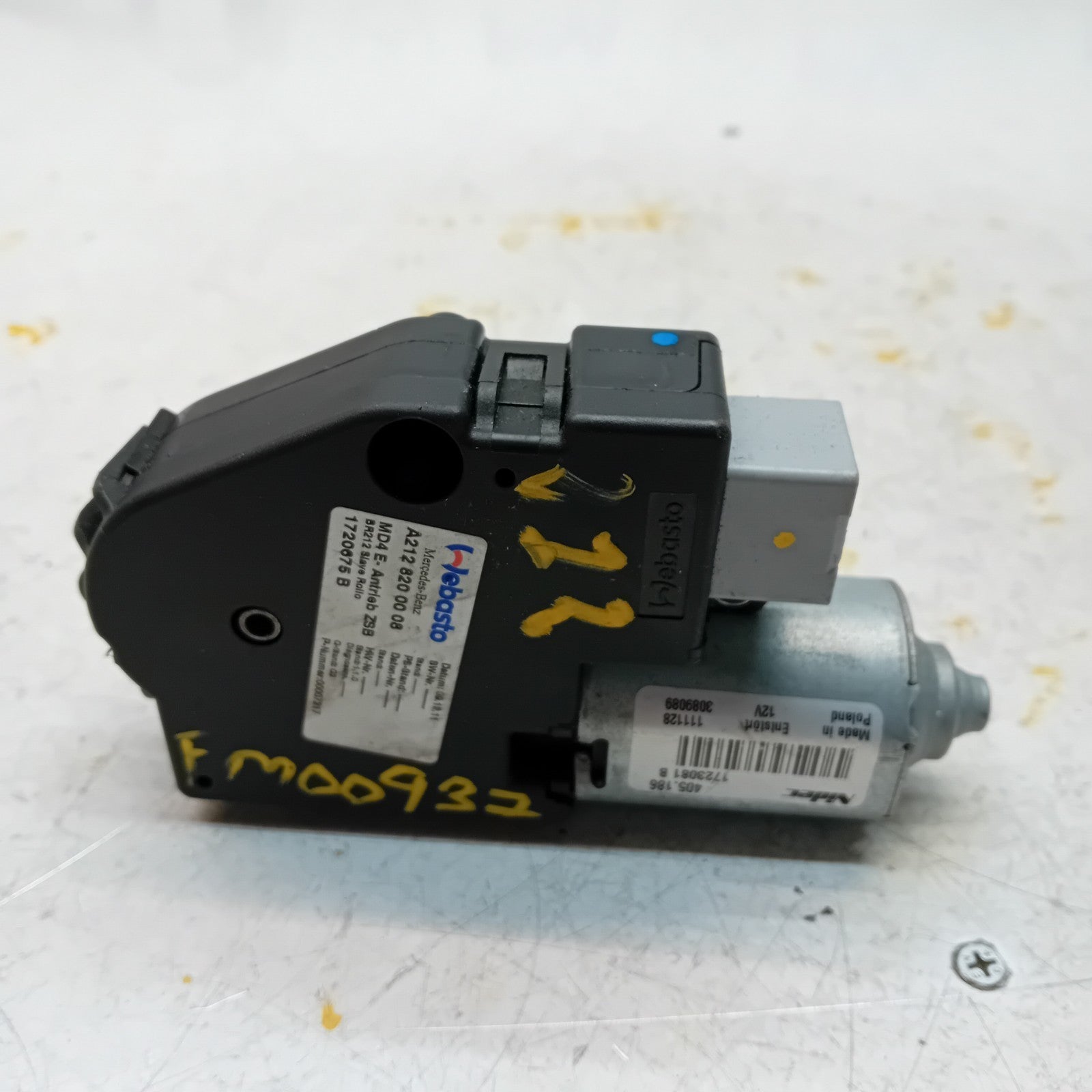 MERCEDES BENZ E-CLASS W212 PANO SUNROOF MOTOR  A2128200008 FM00937