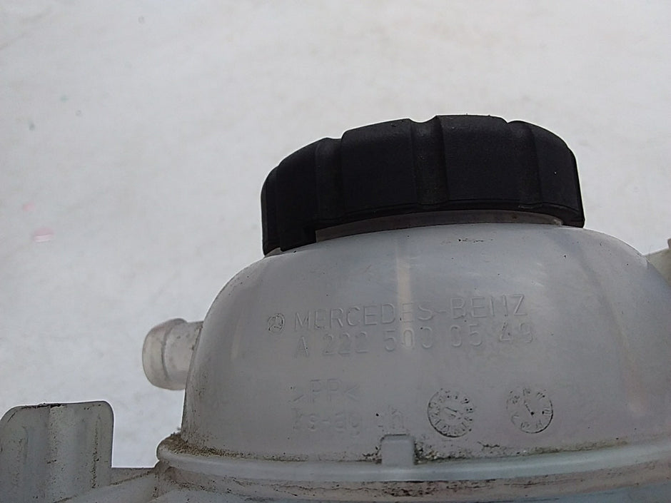 MERCEDES BENZ S-CLASS W222 COOLANT EXPANSION TANK 2014ONWARDS A2225000549 FMC110