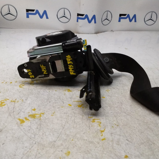 MERCEDES C-CLASS W205 SEAT BELT FRONT PASSENGER LEFT SIDE A2058600185 FMS346 NSF