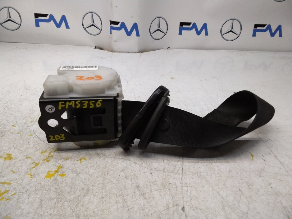 MERCEDES C CLASS CL203 SEAT BELT REAR RIGHT DRIVER SIDE A2038609085 FMS356 OSR