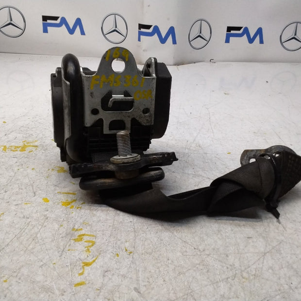 MERCEDES BENZ W169 A CLASS REAR SEAT BELT RIGHT SIDE A1698600685 FMS361 OSR