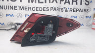 MERCEDES C-CLASS W204 PASSENGER SIDE NS REAR TAIL LIGHT A2048205464 2011 FMT106