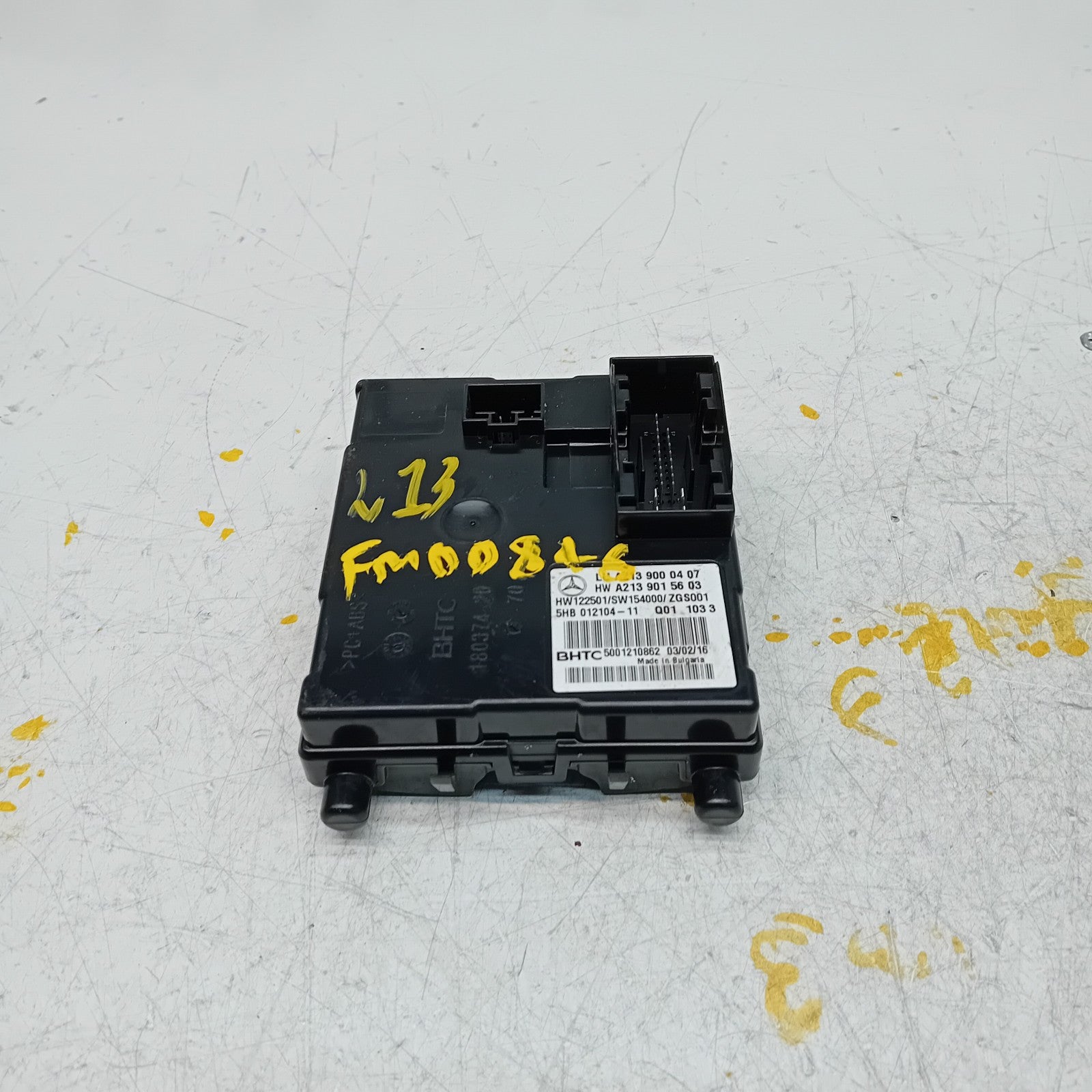 MERCEDES E CLASS 2016 W213 AIR CONDITIONING CONTROL MODULE A2139000407 FM00846