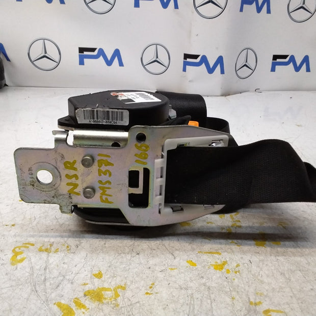 MERCEDES BENZ GLE W166 SIDE REAR SEAT BELT A1668603185 FMS371 NSR