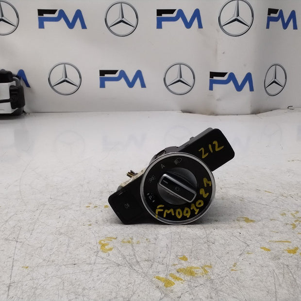 MERCEDES E-CLASS W212 HEADLIGHT CONTROL SWITCH 2012 A2129056800 FM001023