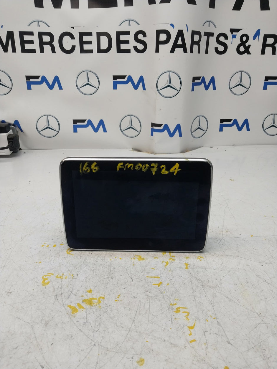 MERCEDES ML/M-CLASS W166 DISPLAY SCREEN A1669007814 2015 FM00724