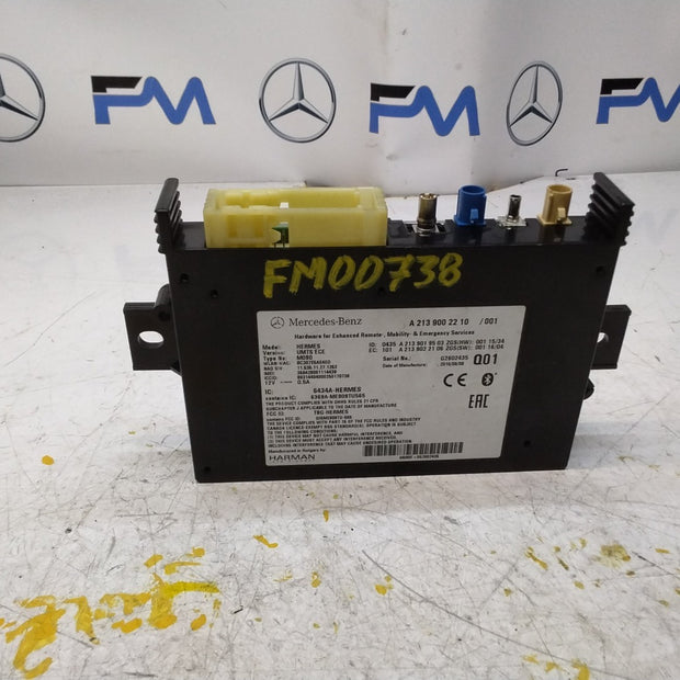 Mercedes W205 W213 Bluetooth Hermes LTE Control Unit Module  A2139002210 FM00738