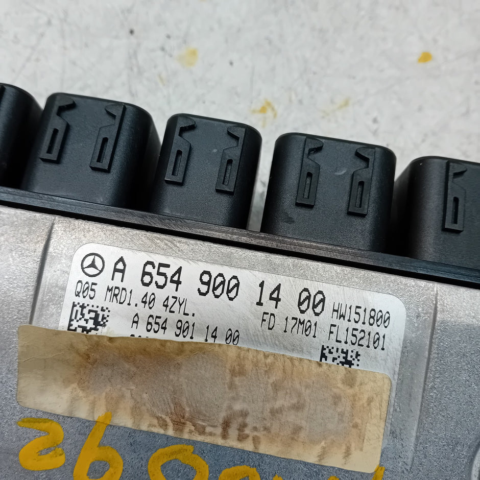 MERCEDES E-CLASS W213 ECU DIESEL ENGINE CONTROL MODULE A6549001400 FM00921