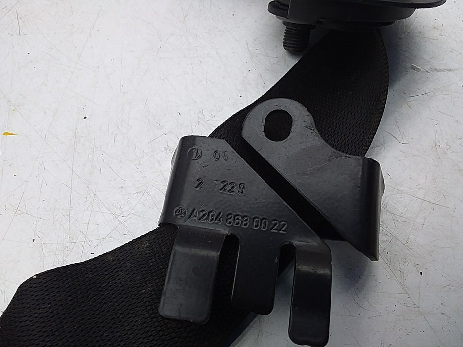 MERCEDES C-CLASS W204 SEAT BELT FRONT LEFT PASSENGER SIDE A2048680022 FMS201 NSF