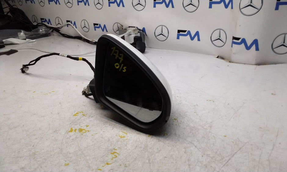 2021 MERCEDES-BENZ A-CLASS W177 Driver Side Wing Mirror A1778101200 WHITE 