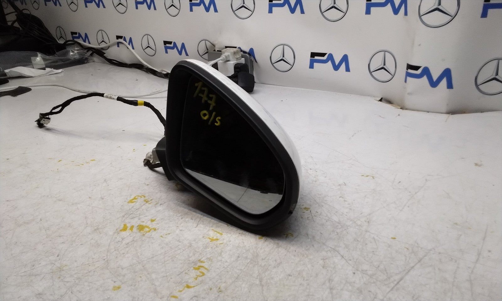 2021 MERCEDES-BENZ A-CLASS W177 Driver Side Wing Mirror A1778101200 WHITE 