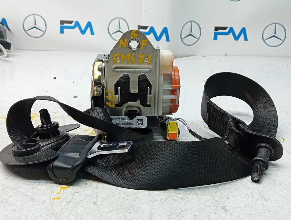 MERCEDES A CLASS  FRONT LEFT SEAT BELT WITH PRETENSIONER A1778600700 FMS71 NSF