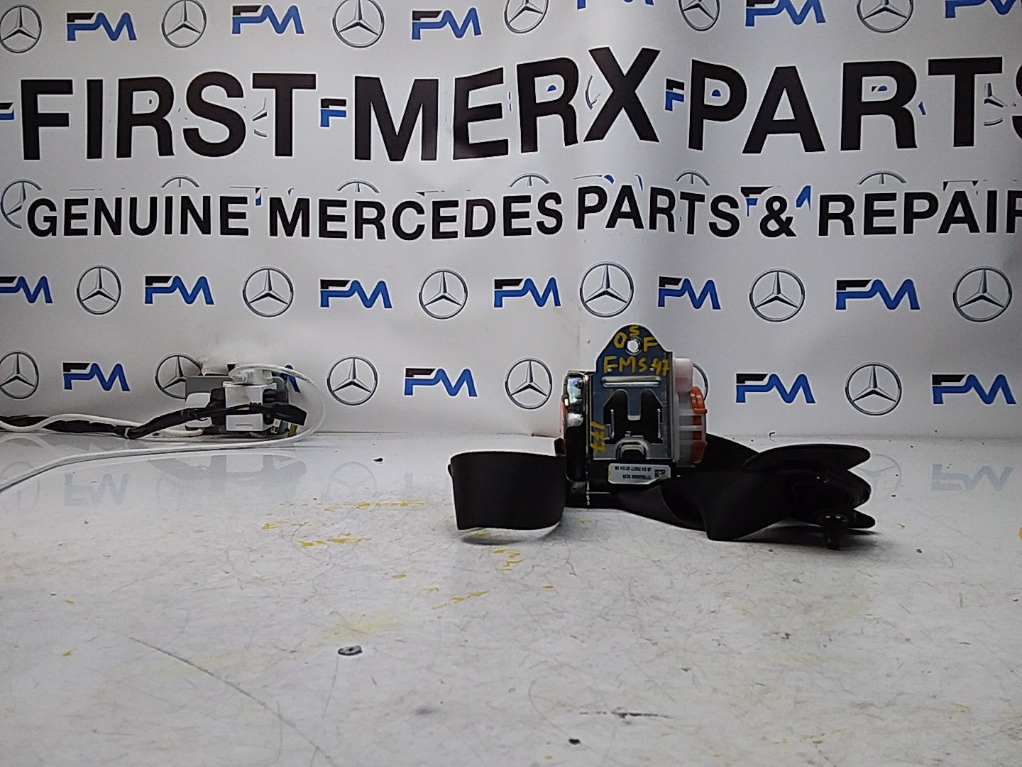MERCEDES A CLASS  FRONT RIGHT SEAT BELT WITH PRETENSIONER A1778600800 FMS47 OSF