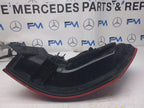 MERCEDES E-CLASS W212 REAR PASSENGER N/S TAIL LIGHT A2129060558 2012 FMT82