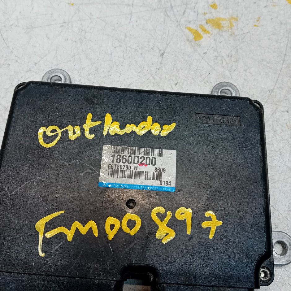 MITSUBISHI OUTLANDER MK3 ENGINE  ECU CONTROL MODULE 1860D200 FM00897