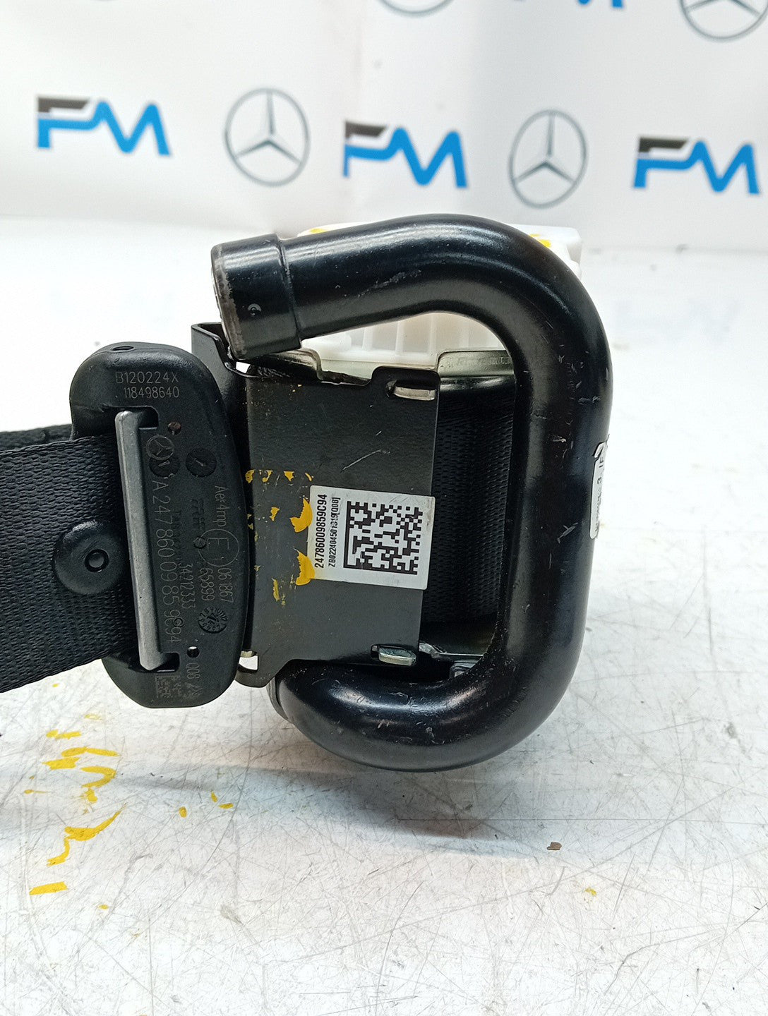 Mercedes-Benz A/B Class Rear Seat Belt Left/Right W177 A2478600985 NSR/OSR FMS63