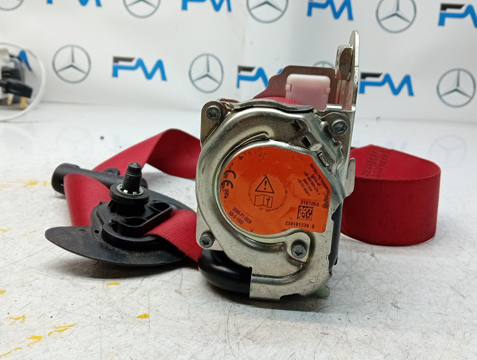 MERCEDES A-CLASS  FRONT RIGHT SEAT BELT WITH PRETENSIONER A1778600800 FMS82 OSF