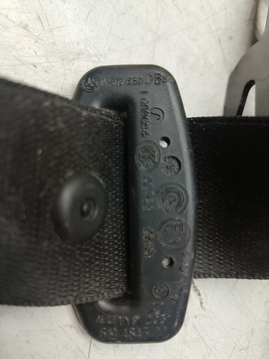 MERCEDES BENZ E-CLASS W212 DRIVER SIDE FRONT SEAT BELT A2128600886 OSF FMS40