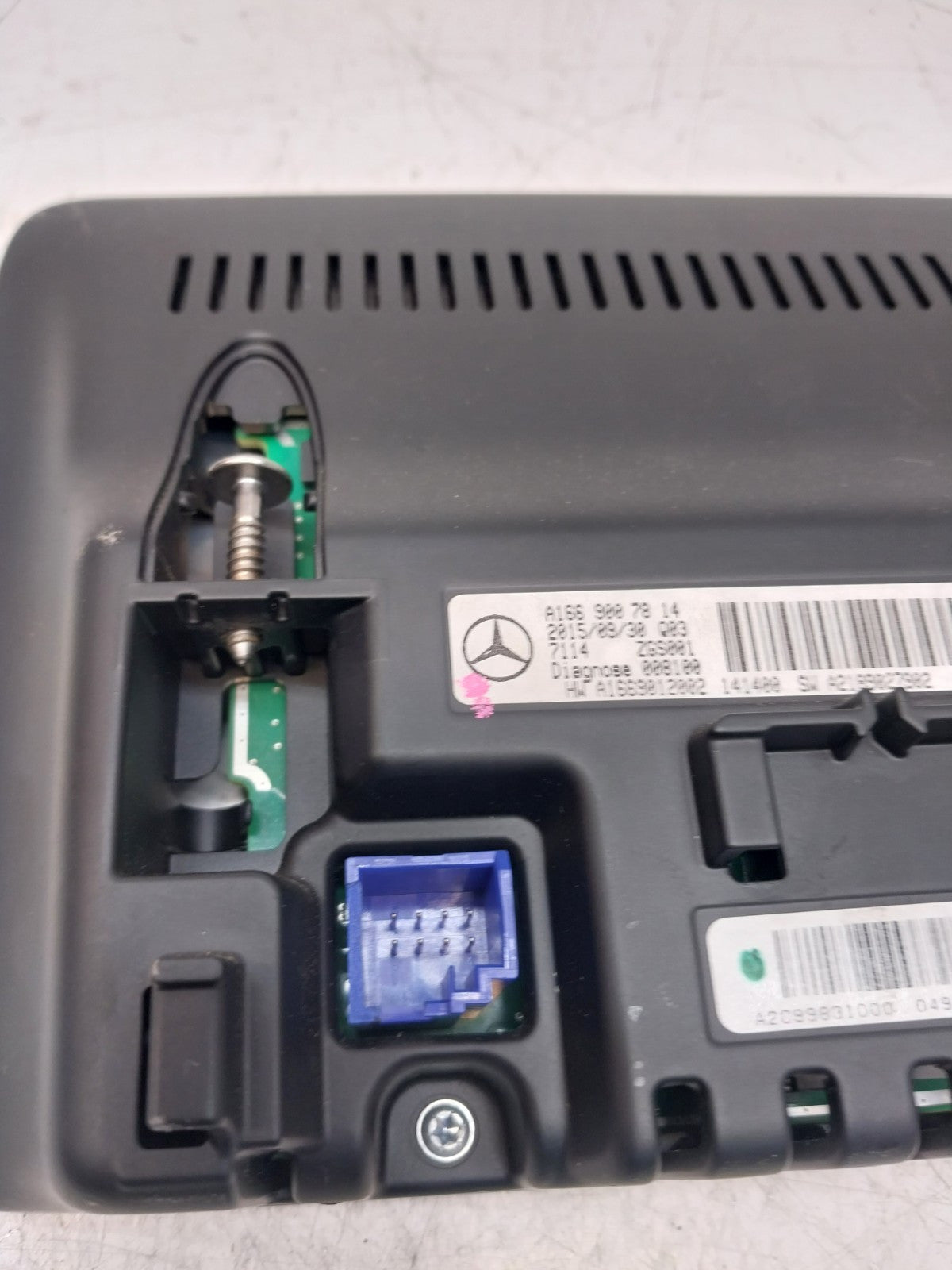 MERCEDES M-CLASS W166 DISPLAY SCREEN A1669007814 2015 FM00719