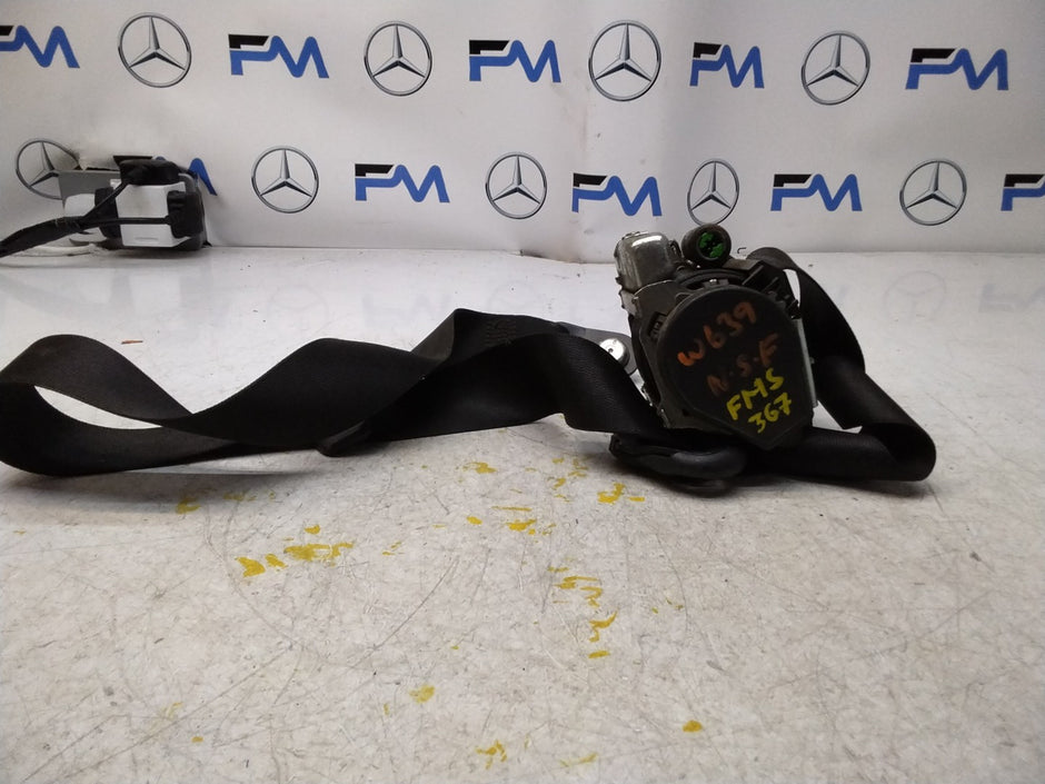 MERCEDES VITO CDI E5 PANEL VAN  SEAT BELT - DRIVER FRONT A6398603885 FMS367 OSF