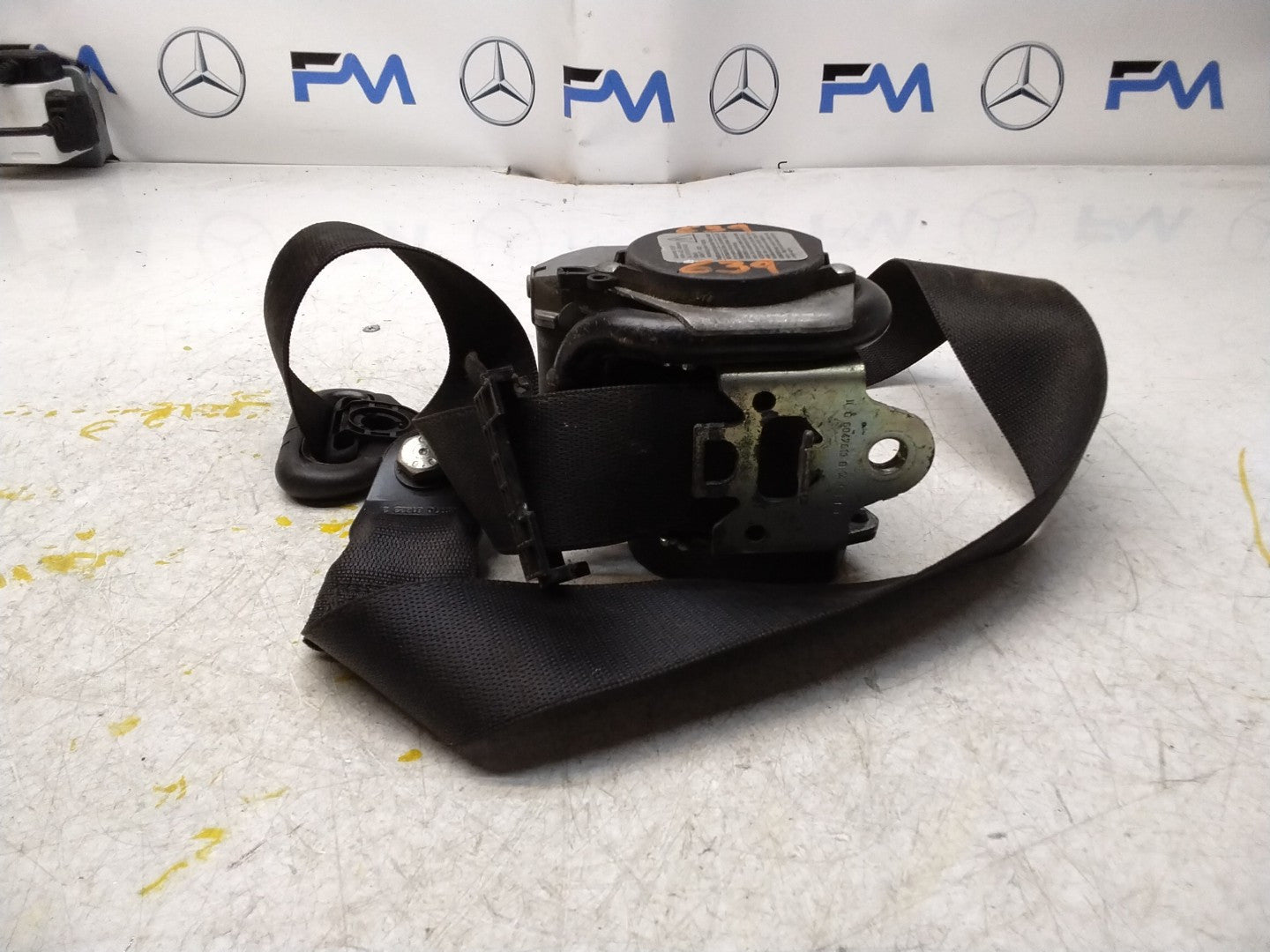 MERCEDES VITO CDI E5 PANEL VAN  SEAT BELT - DRIVER FRONT A6398603885 FMS365 OSF