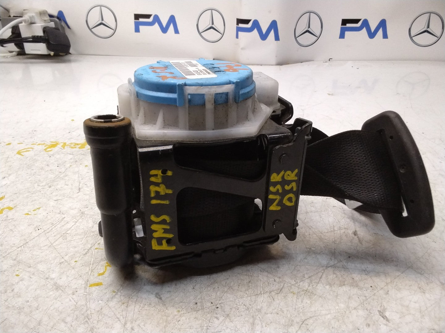 MERCEDES CLA C117 SEAT BELT FITS REAR L / R SIDE A1178601085 FMS174 NSR /OSR