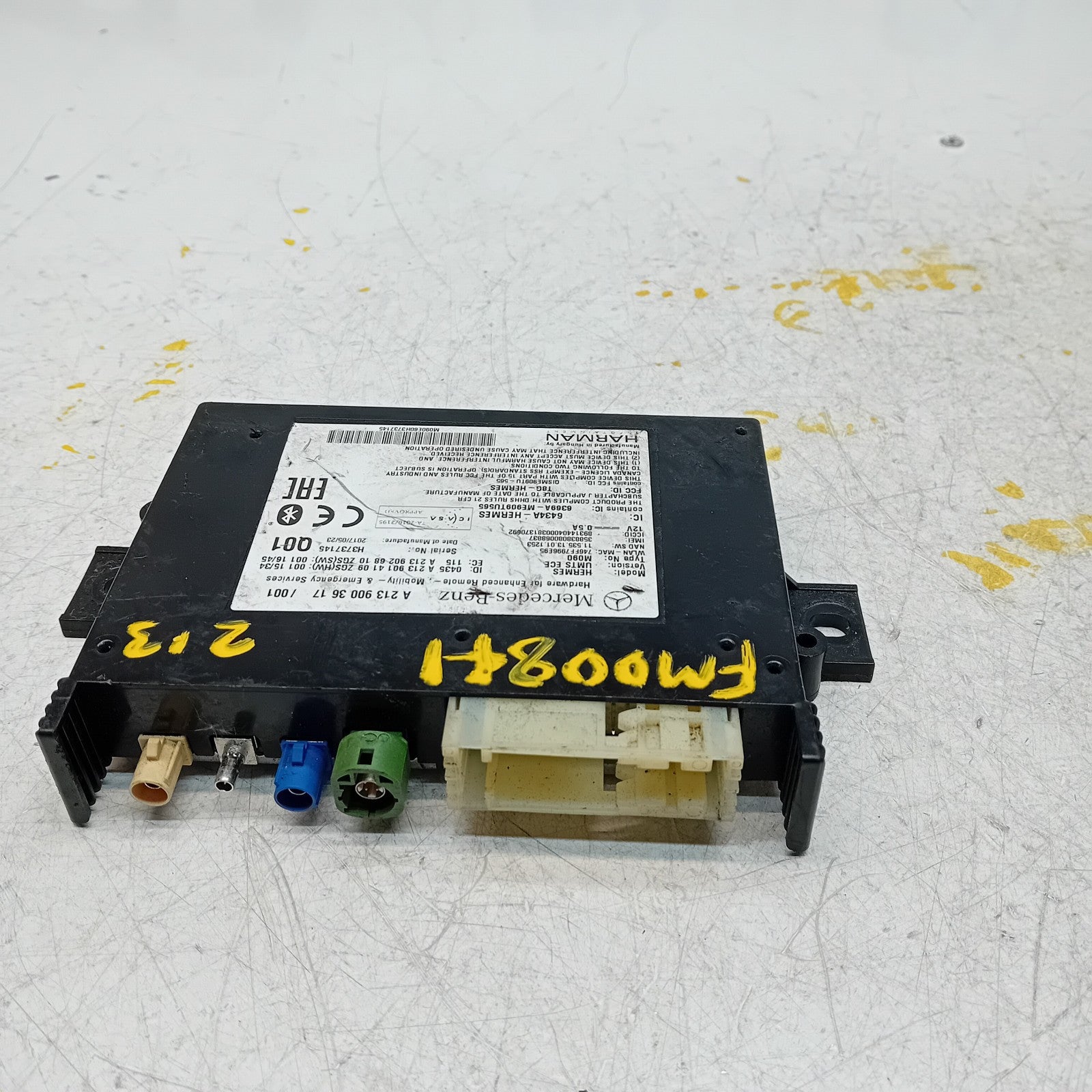 Mercedes W213 Bluetooth Hermes LTE Control Unit Module A2139003617  FM00841