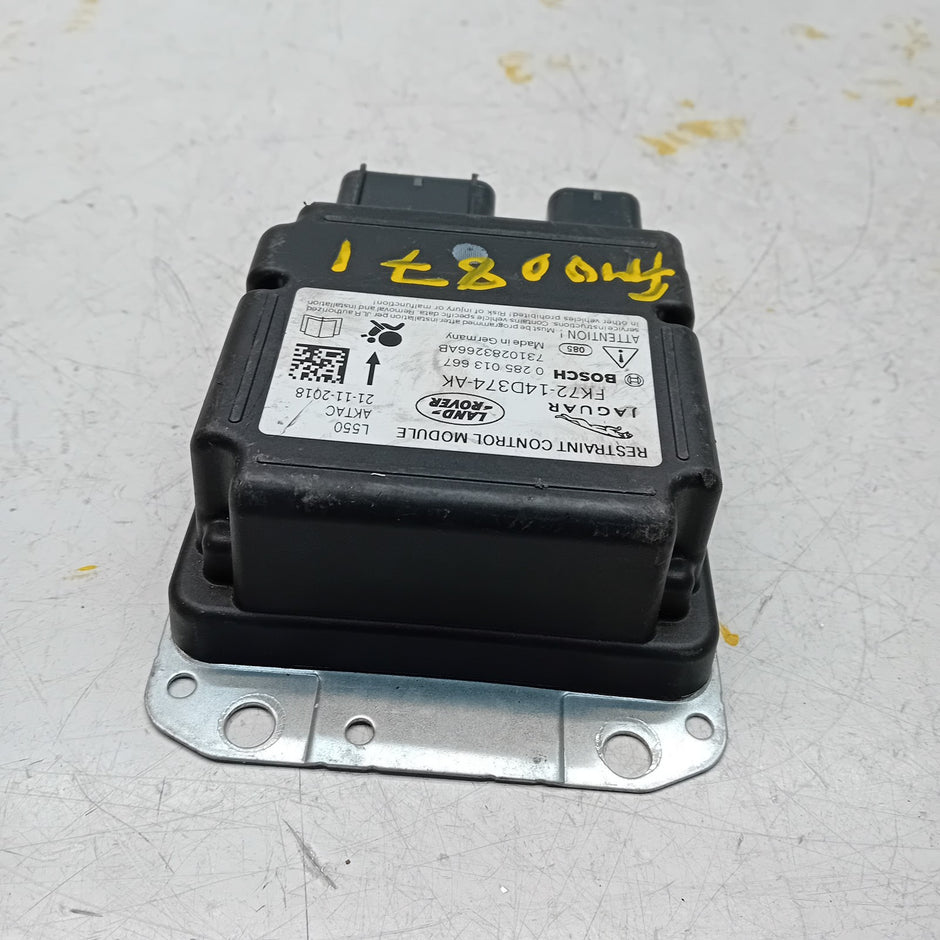 LANDROVER DISCOVERY SPORT 2016 RESTRAINT CONTROL MODULE FK72-14D374-AK FM00871