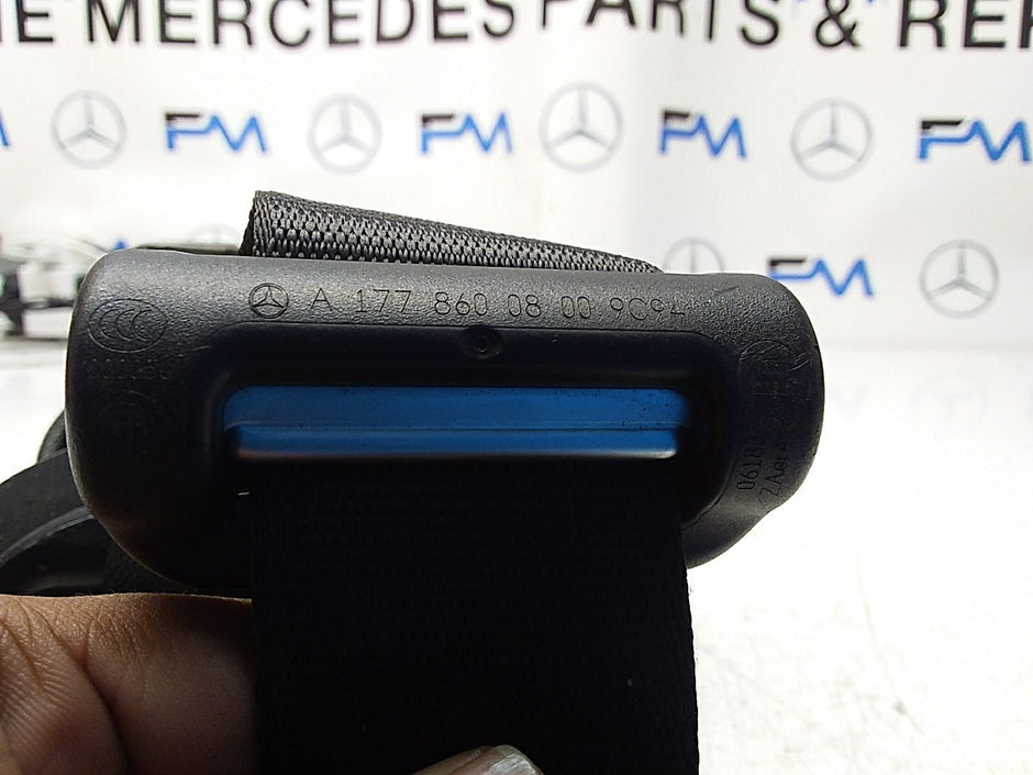 MERCEDES A CLASS  FRONT RIGHT SEAT BELT WITH PRETENSIONER A1778600800 FMS47 OSF