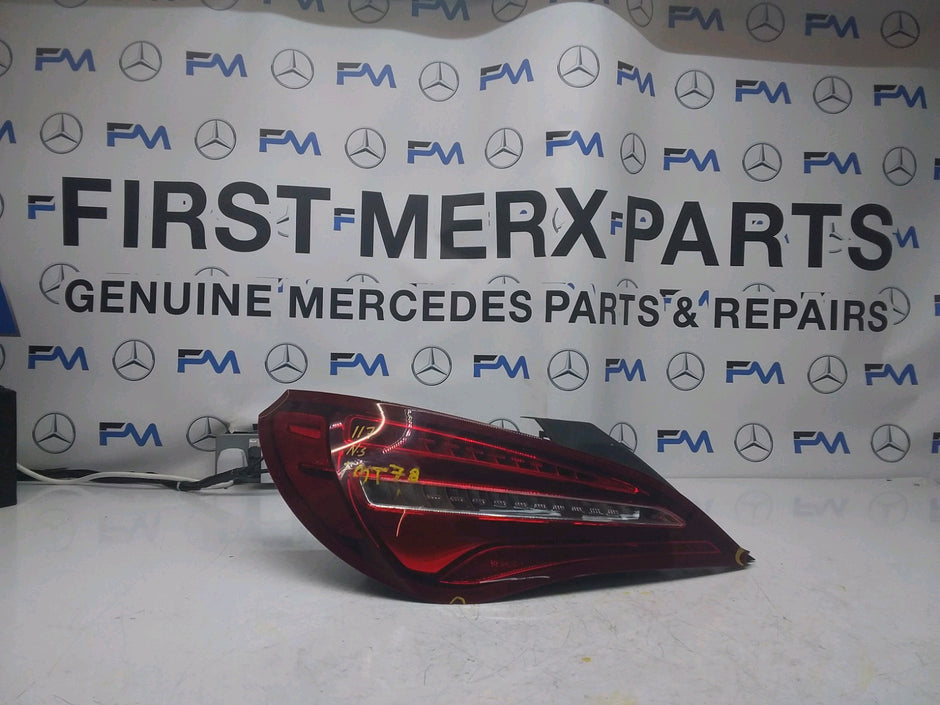 MERCEDES CLA W117 REAR PASSENGER N/S TAIL LIGHT A1769063900 2017 FMT78