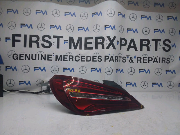 MERCEDES CLA W117 REAR PASSENGER N/S TAIL LIGHT A1769063900 2017 FMT78