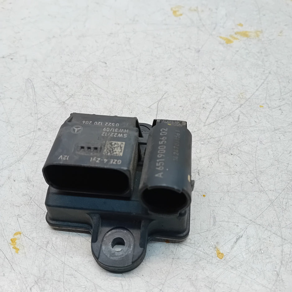 MERCEDES C CLASS W204 Glow Time Plug Relay A6519005602 FM00855