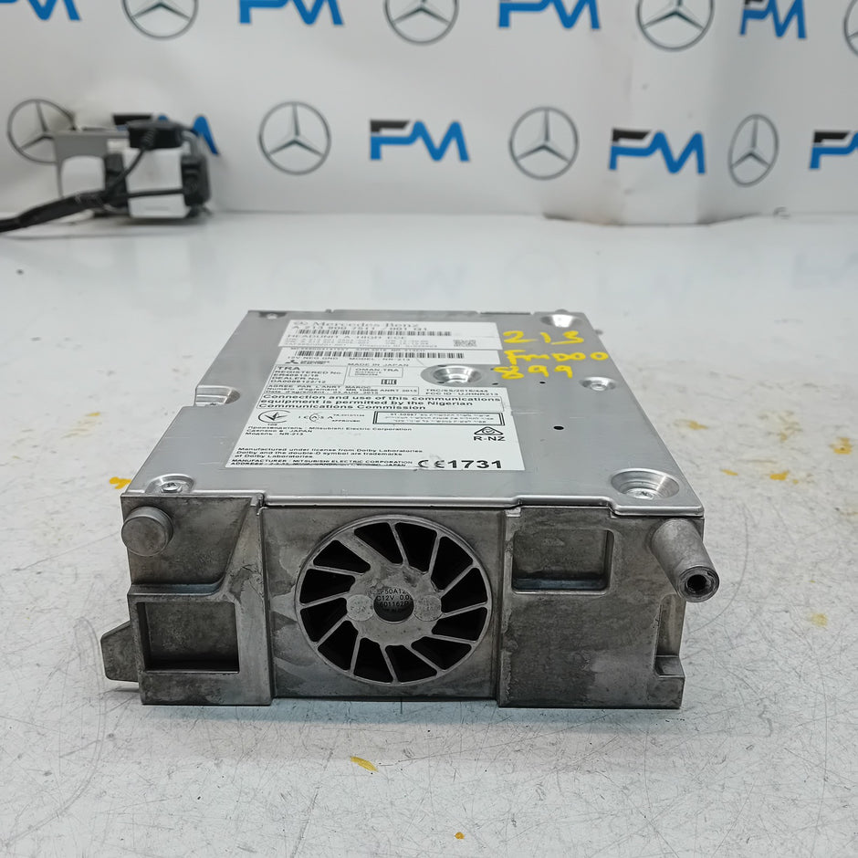 MERCEDES BENZ E-CLASS W213 2016 RADIO CD STEREO HEAD UNIT A2139007511 FM00899