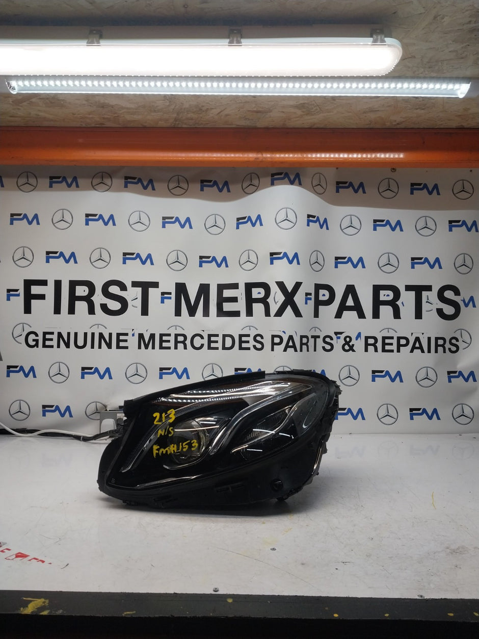 MERCEDES E-CLASS 2014 ONWARDS W213 HEADLIGHT PASSENGER  NS A2139066504 FMH153