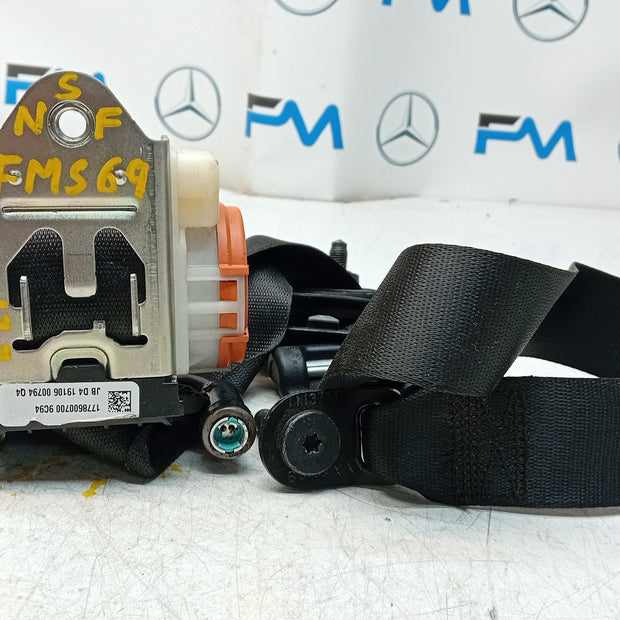 MERCEDES A CLASS  FRONT LEFT SEAT BELT WITH PRETENSIONER A1778600700 FMS69 NSF