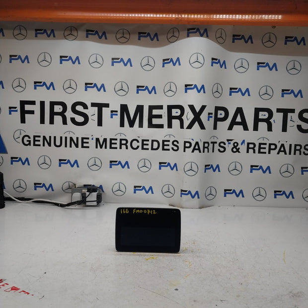 MERCEDES M-CLASS W166 DISPLAY SCREEN A1669001420 2016 FM00712