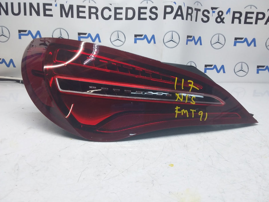MERCEDES CLA CLASS W117 2013-19 REAR PASSENGER N/S TAIL LIGHT FMT91