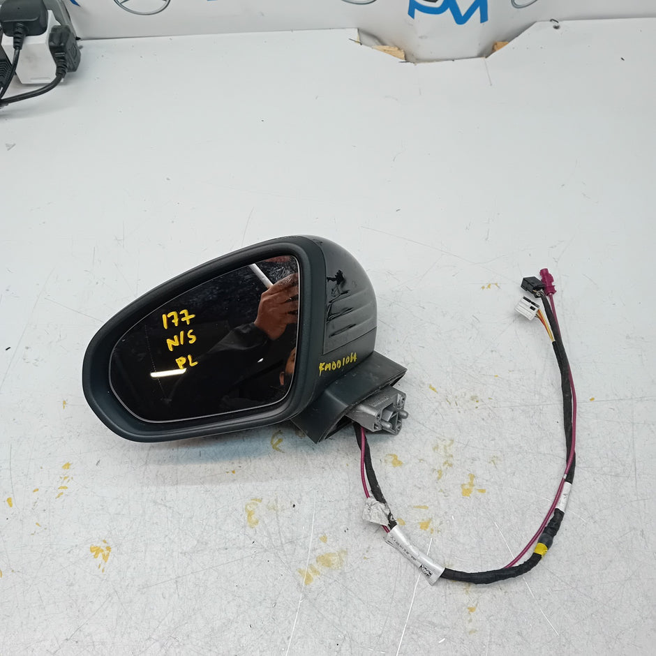 MERCEDES A Class W177 Passenger Side Wing Mirror A1778109902 Black PL FM0010064