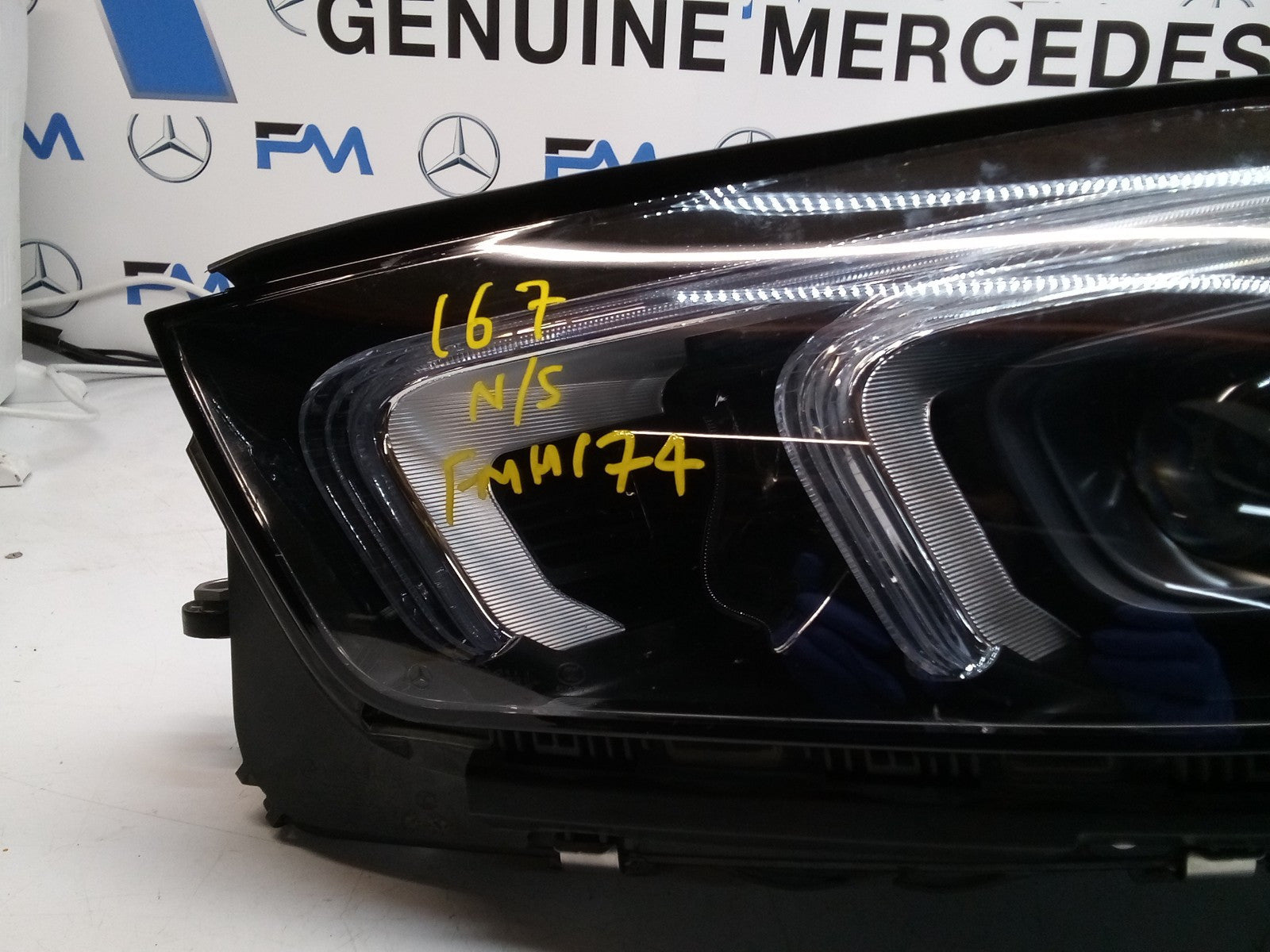MERCEDES GLK X167 HEADLIGHT PASSENGER NS LEFT A1679060800 2019 FMH174