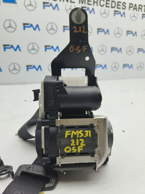 2009-16 MERCEDES W212 ESTATE DRIVER RIGHT FRONT SEAT BELT A2128609285 OSF FMS31