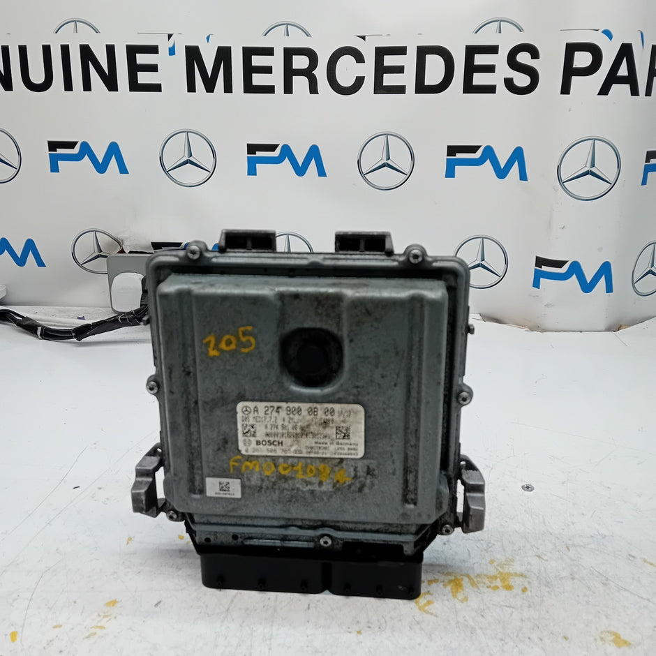 MERCEDES  C CLASS W205 W213 2018 ENGINE  ECU CONTROL MODULE A2749000800 FM001084