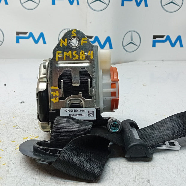 MERCEDES A-CLASS  FRONT LEFT SEAT BELT WITH PRETENSIONER A1778600700 FMS84 NSF