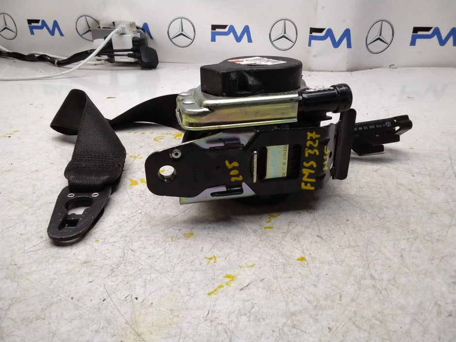 MERCEDES C-CLASS W205 SEAT BELT FRONT PASSENGER LEFT SIDE A2058600185 FMS327 NSF