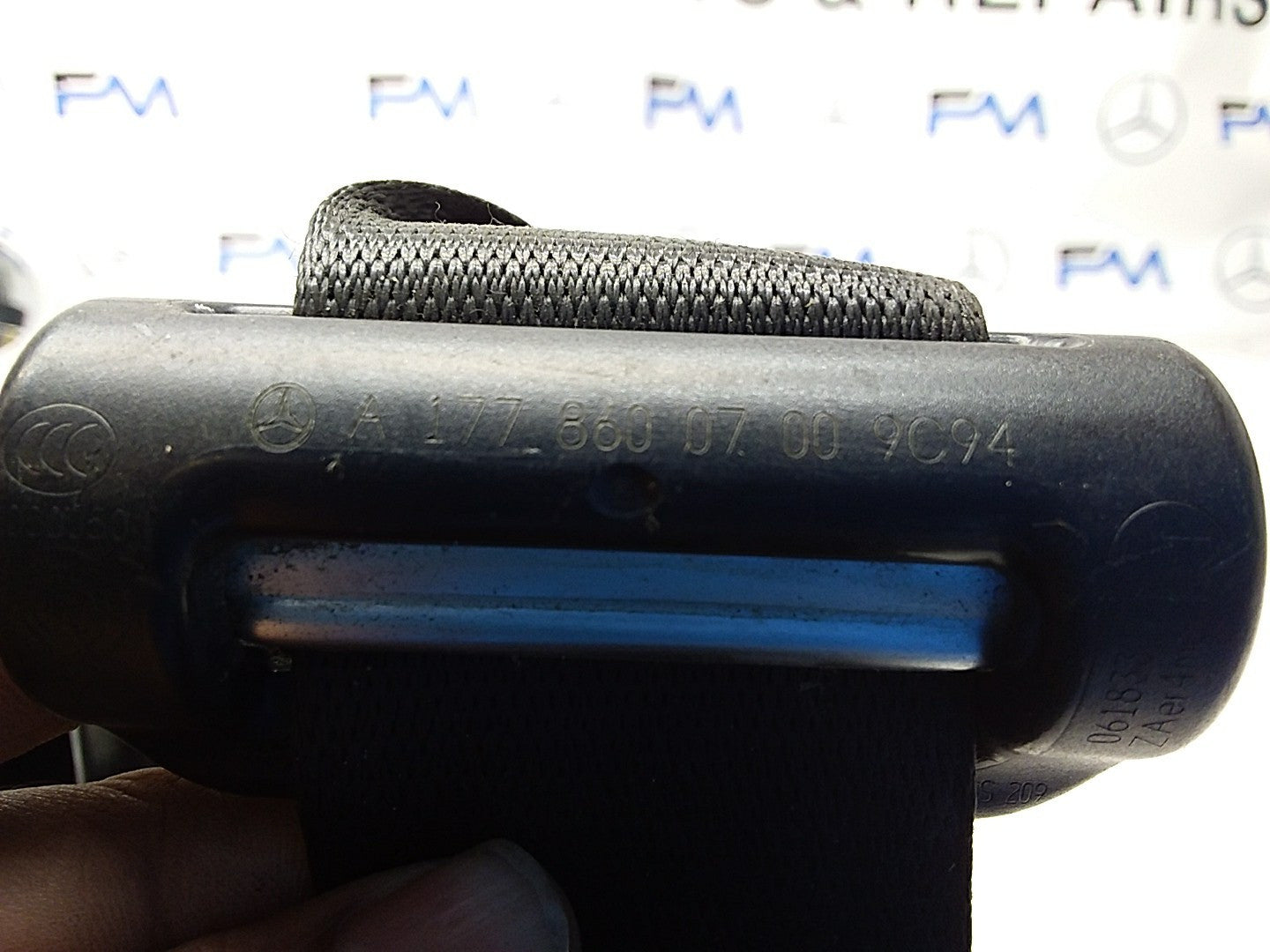 MERCEDES A CLASS  FRONT LEFT SEAT BELT WITH PRETENSIONER A1778600700 FMS51 NSF