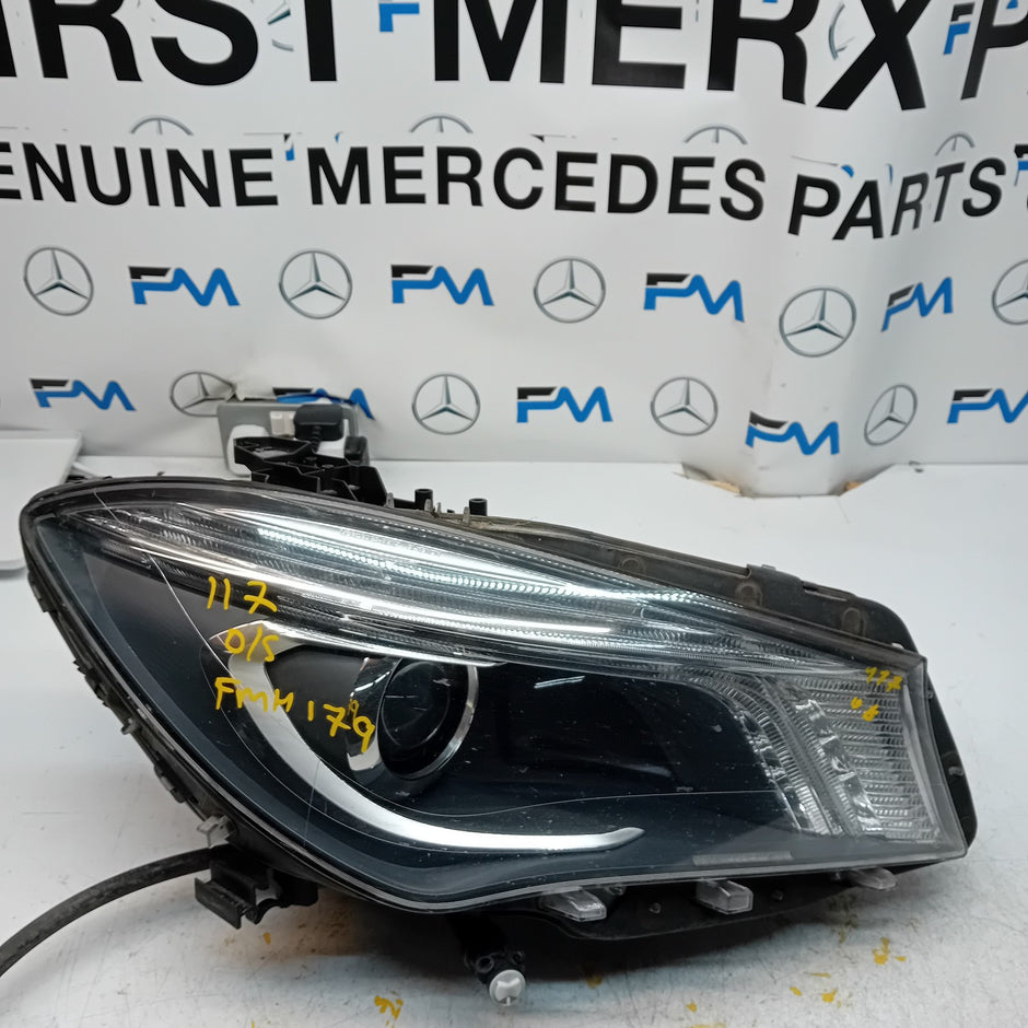 MERCEDES CLA-CLASS HEADLIGHT DRIVER OS  RIGHT A1179065400 2015 BI-XENON FMH179